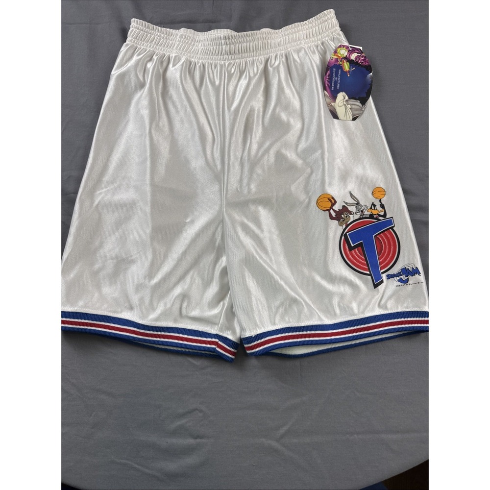 1996 Vintage Warner Bros. Space Jam Tune Squad Michael Jordan Shorts Size L New